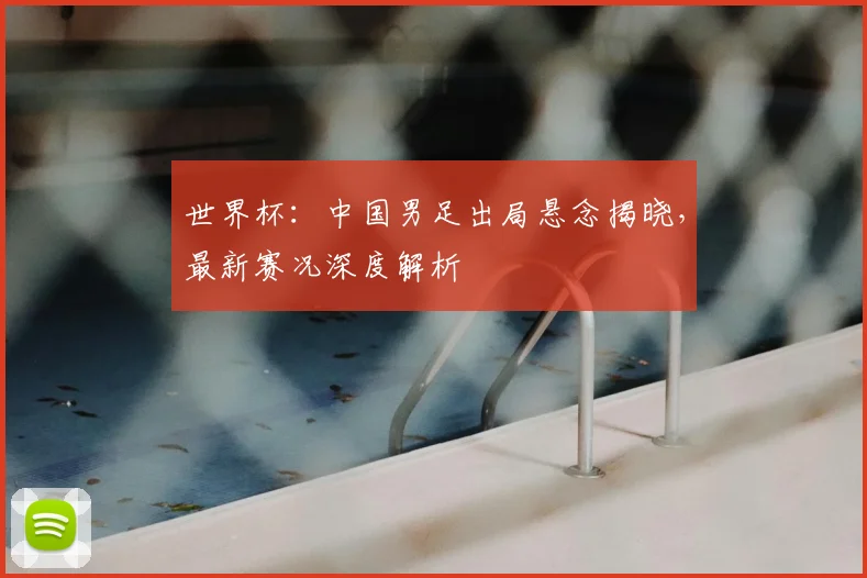 世界杯：中国男足出局悬念揭晓，最新赛况深度解析